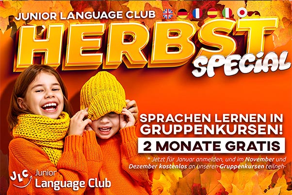 20% rabatt sparachkurs kinder